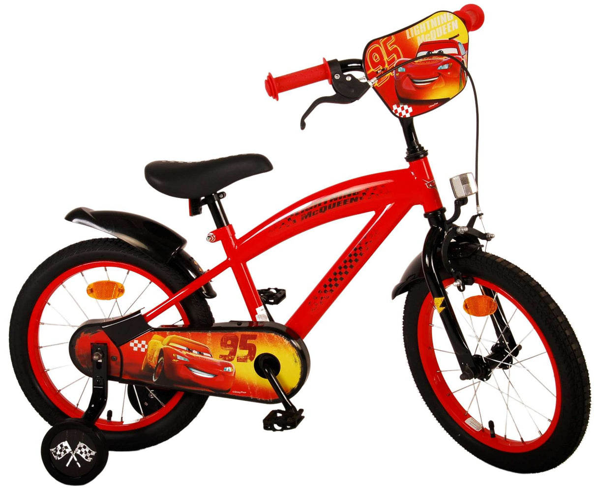 Disney Cars Children's Bike - Drenge - 16 tommer - rød