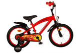 Disney Cars Children's Bike - pojkar - 16 tum - röd