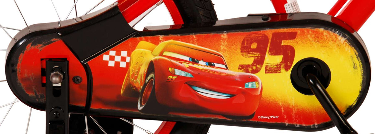 Disney Cars Rower dla dzieci - chłopcy - 16 cali - czerwony