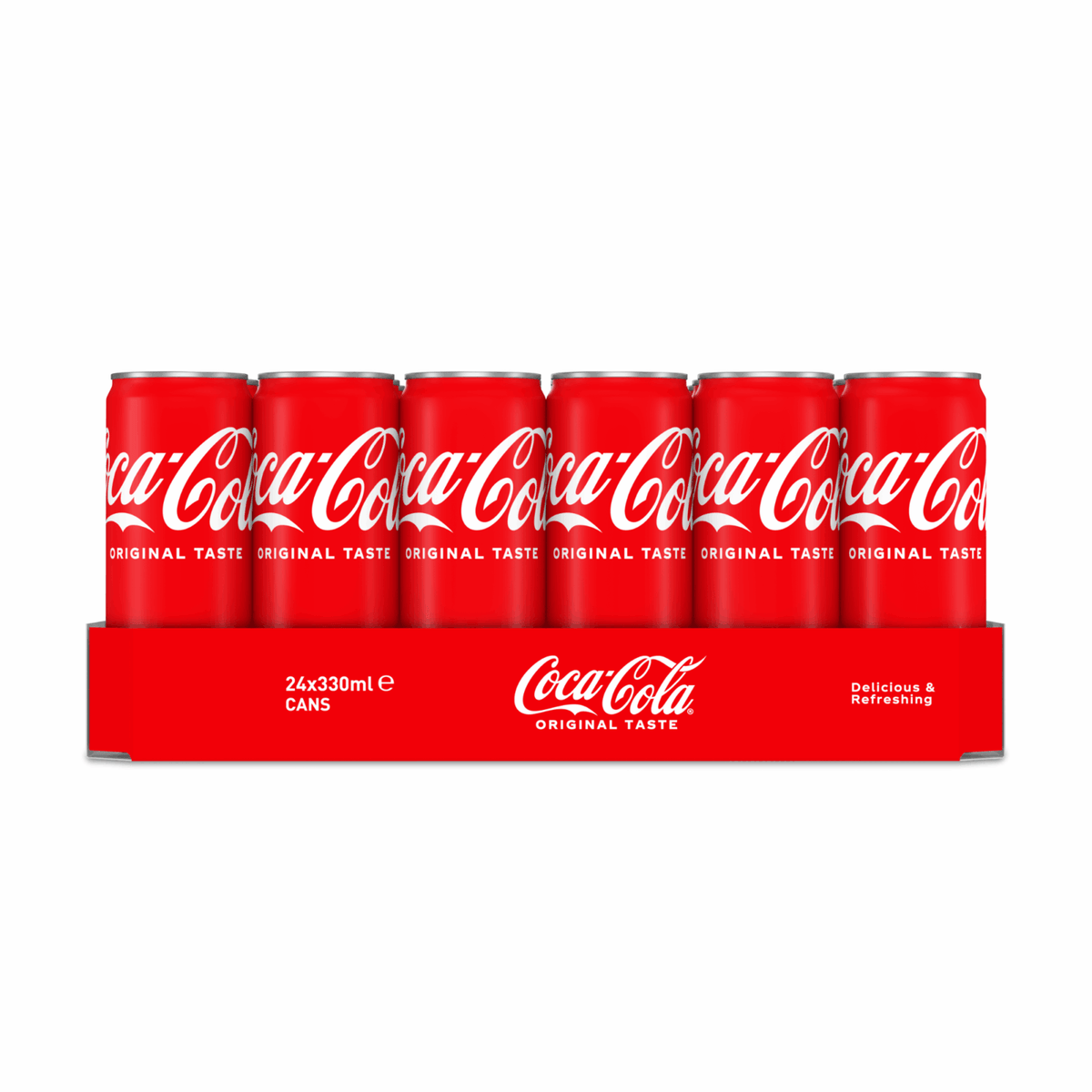 Coca-cola regular blik (24x 33cl)