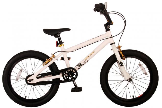 Volare Cool Rider Kinderfiets - Drenge - 18 tommer - Hvid - 95% samlet - Prime Collection