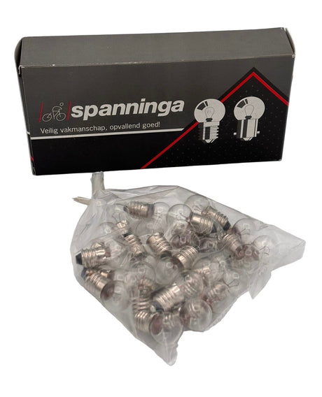 Spanninga metaal b.v. spanninga lampjes nr. 3 6v-2.4w-e10