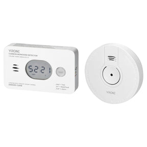 Orno rookmelder set + koolmonoxide dc-7