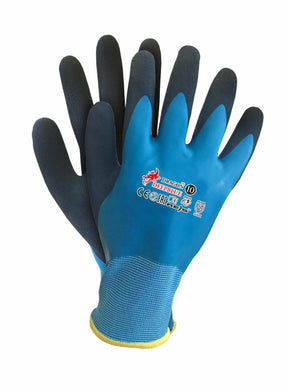 Werkhandschoenen draak diepblauw di- 11