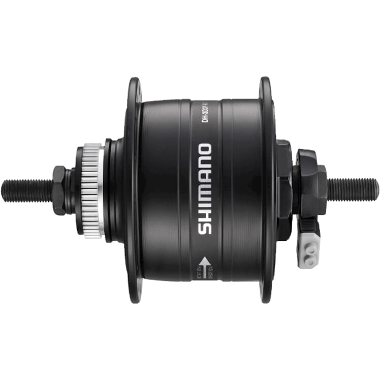 Shimano Dynamona 6 V 3W Centerlock Black