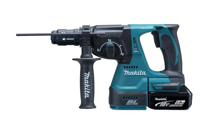 Makita hamer sds+ 18v dhr243rtj 2j 2x5,0ah bl + houder 13mm