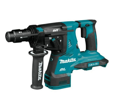Makita hamer sds+ 18vx2 dhr283zu 2,9j bl + houder 13mm + module aws