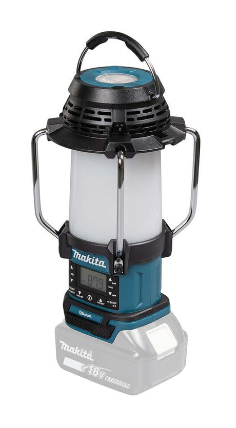 Makita radio met lamp en zaklamp dmr057 14,4 18v bluetooth usb 310lm