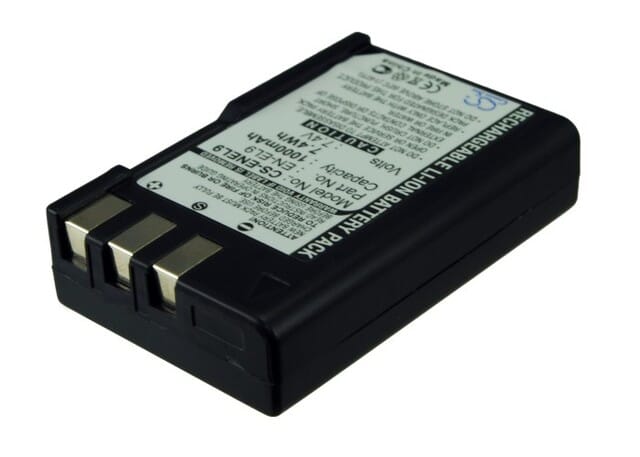 Blu-Basic Digital Camera Battery 7.4V 1000mAh Li-ion för Nikon