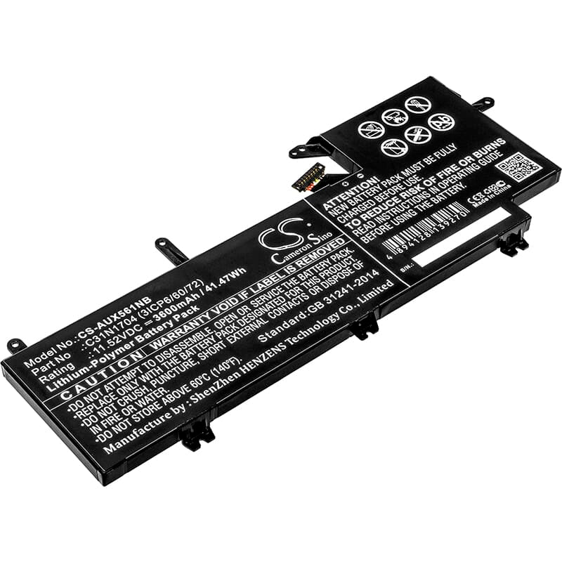 Replacement Laptop Accu 3600mAh