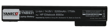 Yanec laptop accu 5200mah