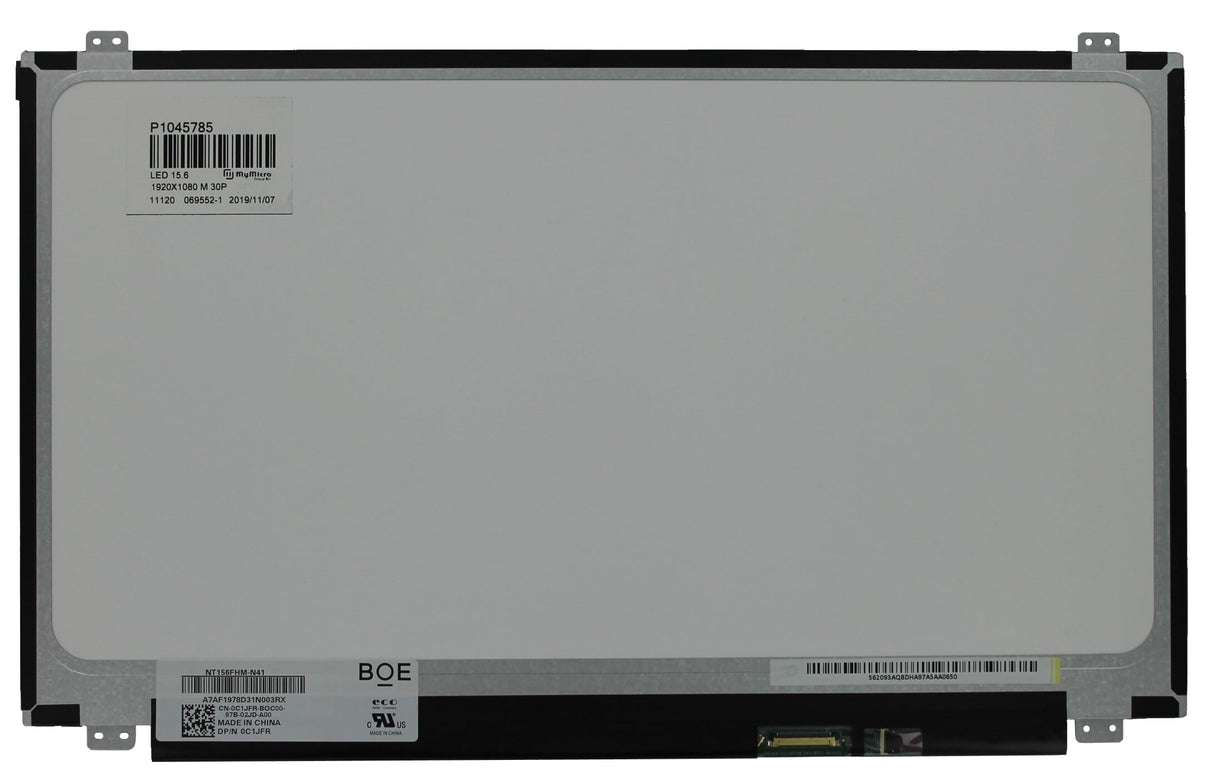 15.6 inch lcd scherm 1920x1080 mat 30pin edp