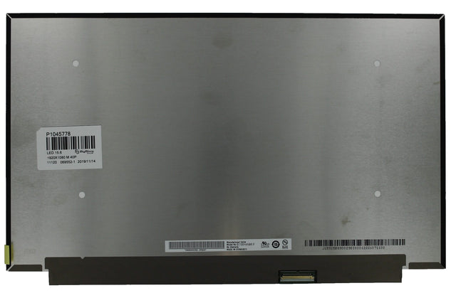 15.6 inch lcd scherm 1920x1080 mat 40pin, ips, 144hz