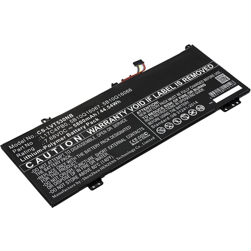 Batterie d'ordinateur portable de remplacement 5800mAh