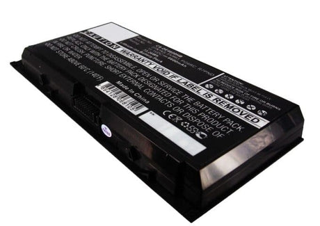 Replacement laptop accu extended 6600mah