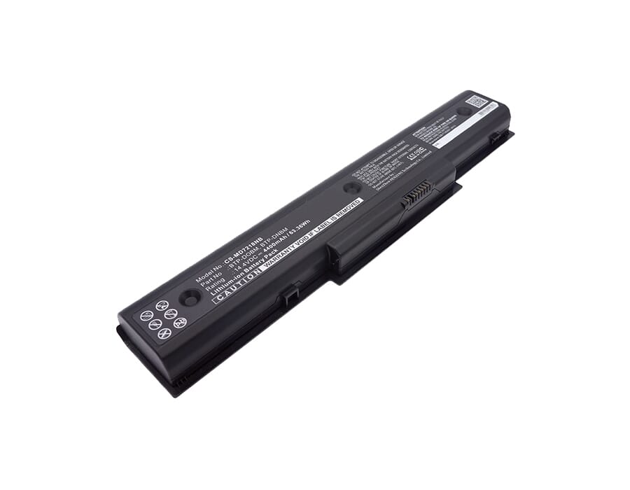 Replacement laptop accu 4400mah