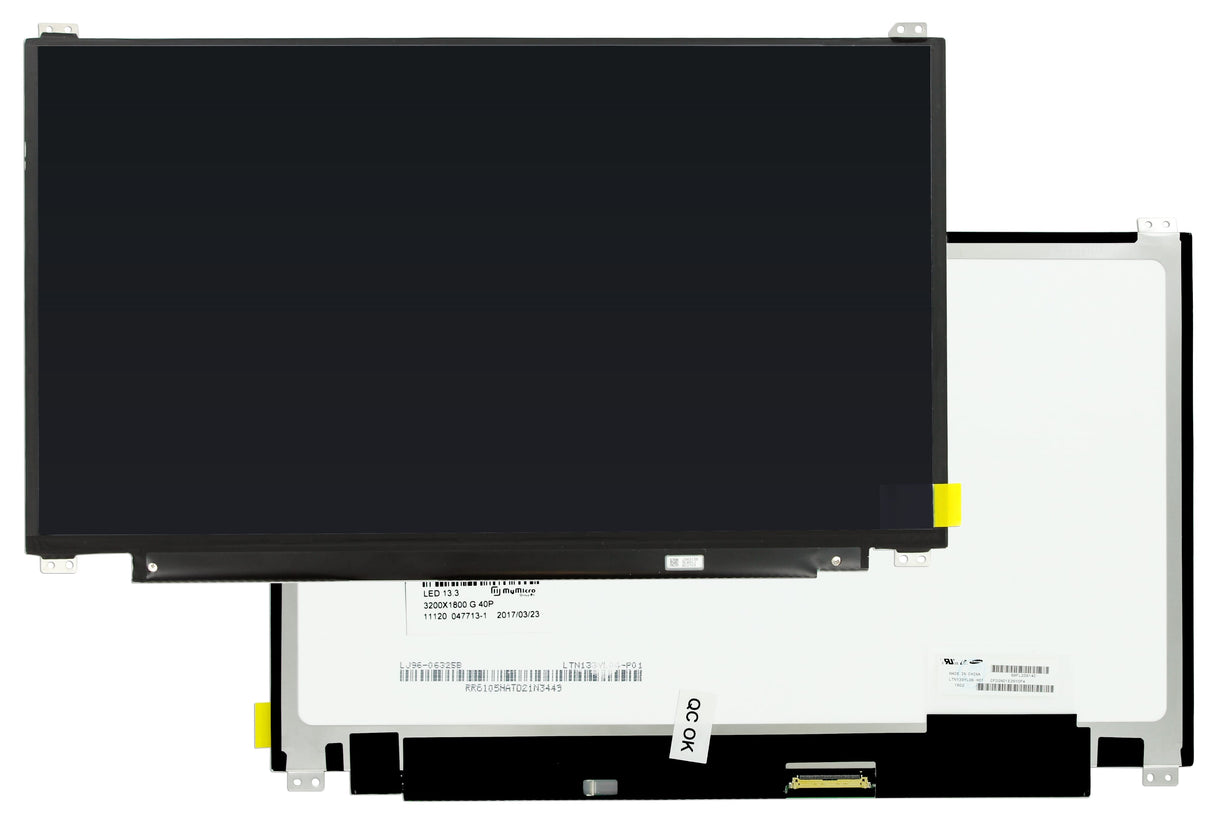 OEM 13,3 tum LCD -skärm 3200x1800 Shine 40pin