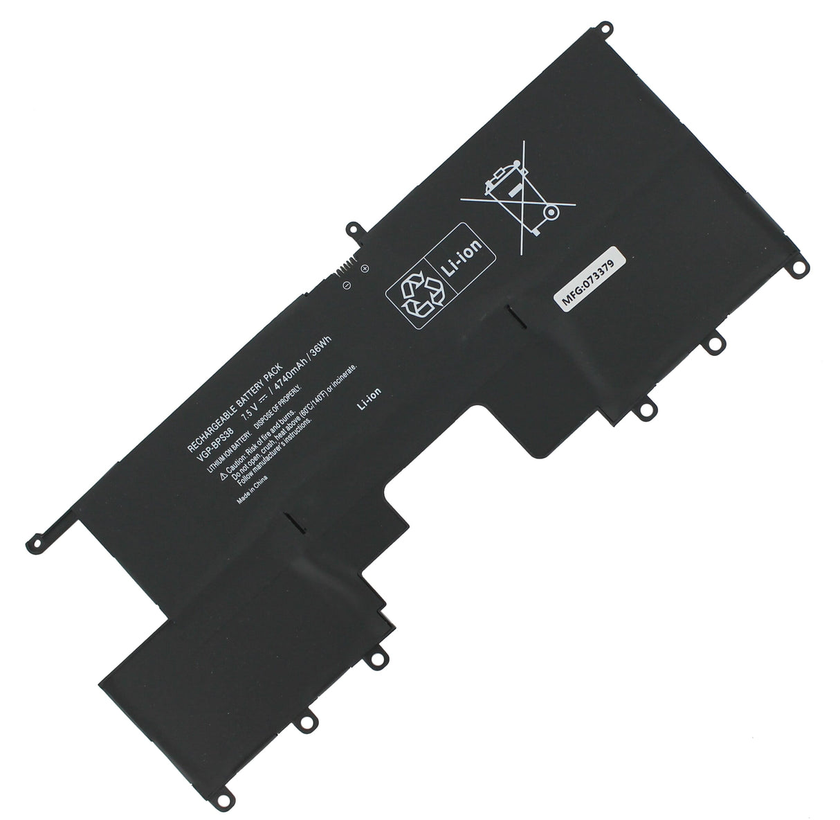 Batteria per laptop sostitutiva 4740MAH