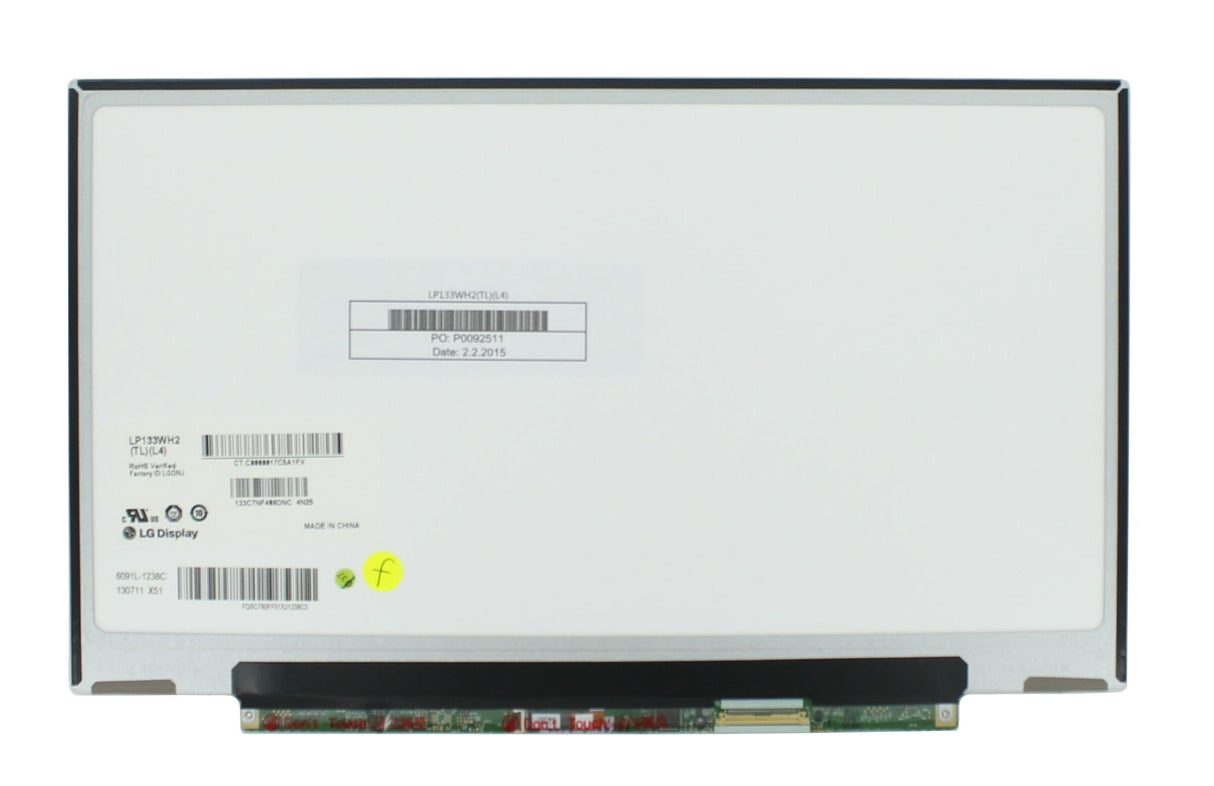 OEM 13,3 tum LCD -skärm 1366x768 Gloss 40pin