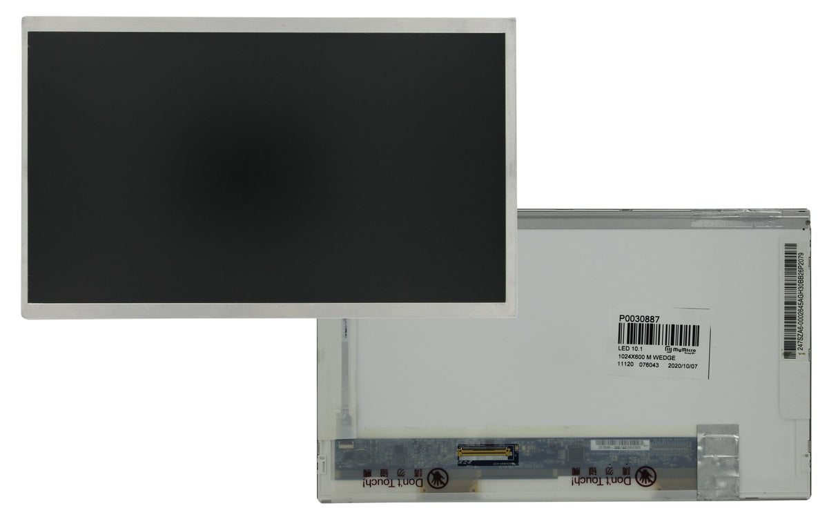 OEM 10.1 tum LCD -skärm 1024x600 MAT 40PIN