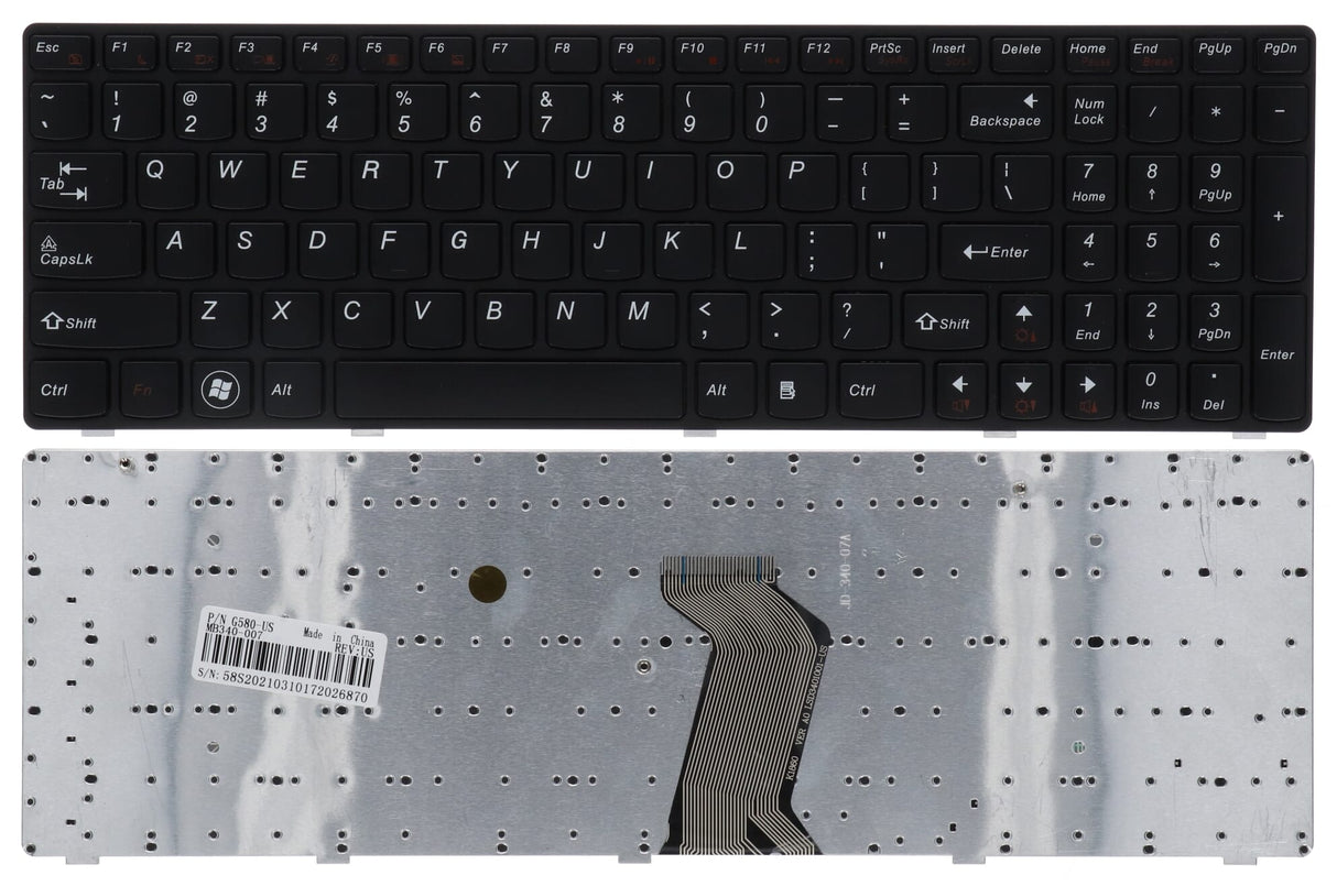 Remplacement Reppar ordinateur portable clavier Qwerty US pour Lenovo