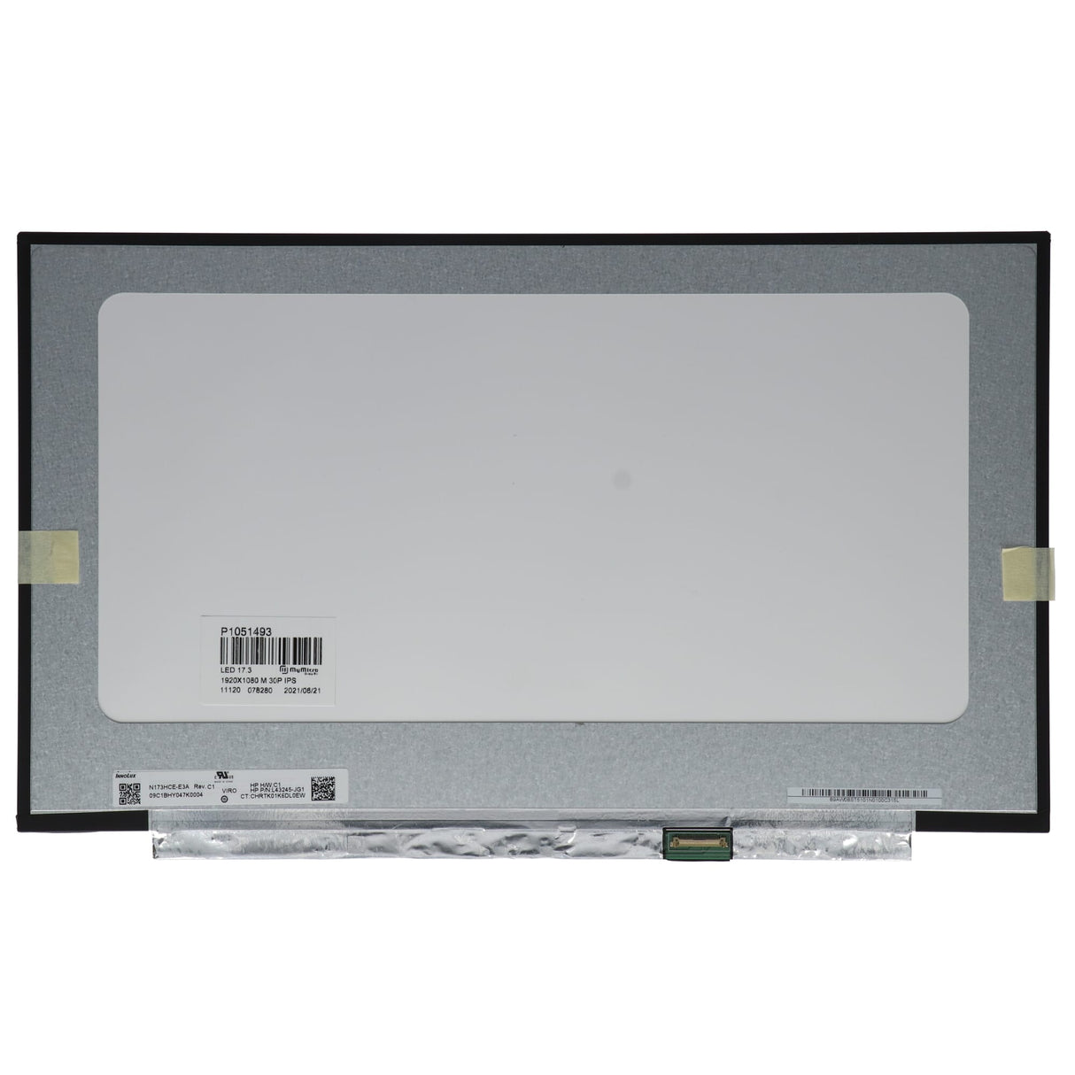 OEM 17,3 tum LCD -skärm 1920x1080 MAT 30PIN EDP, IPS