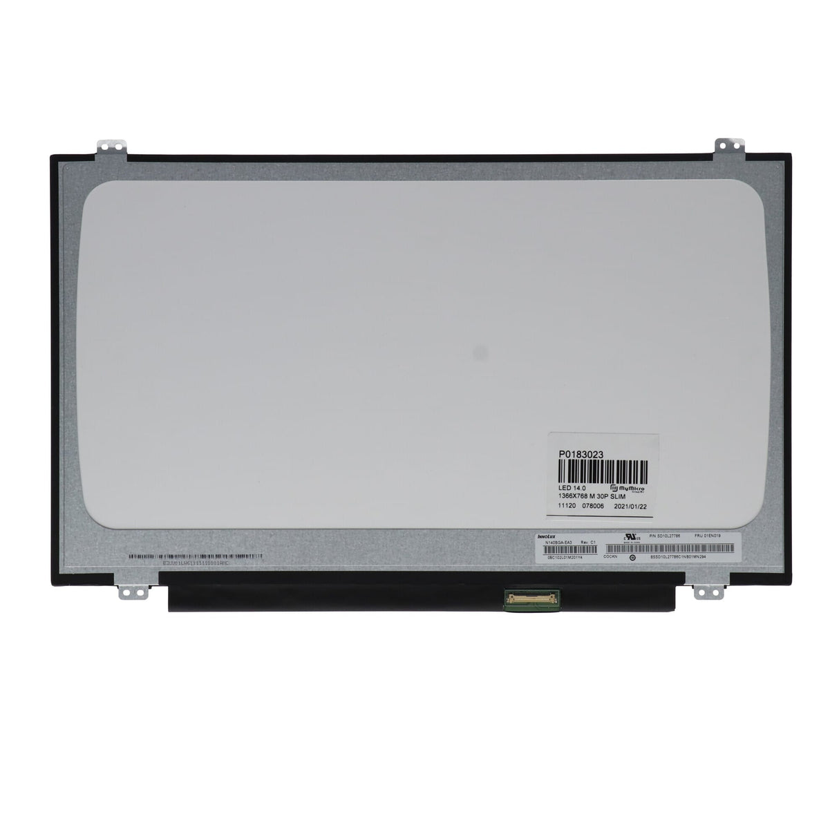 Écran LCD OEM 14,0 pouces 1366x768 GLOSS 30pin EDP