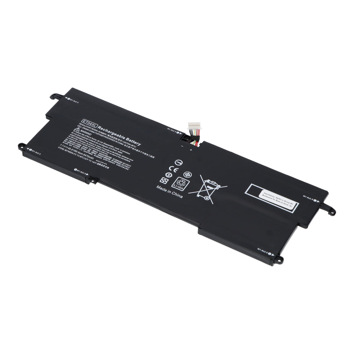 Ersatz -Laptop -Akku 6300 mAh