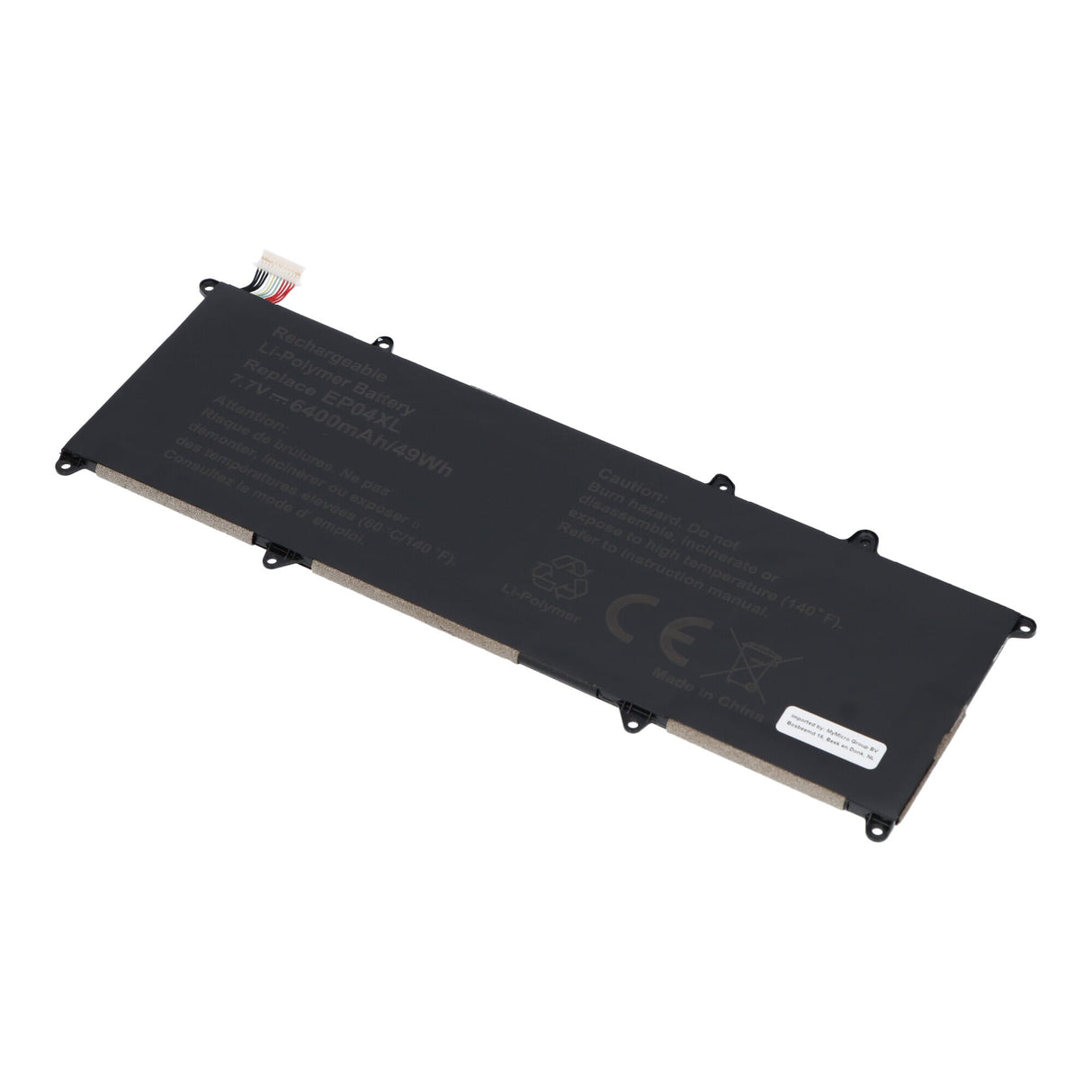 Replacement laptop accu 6400 mah