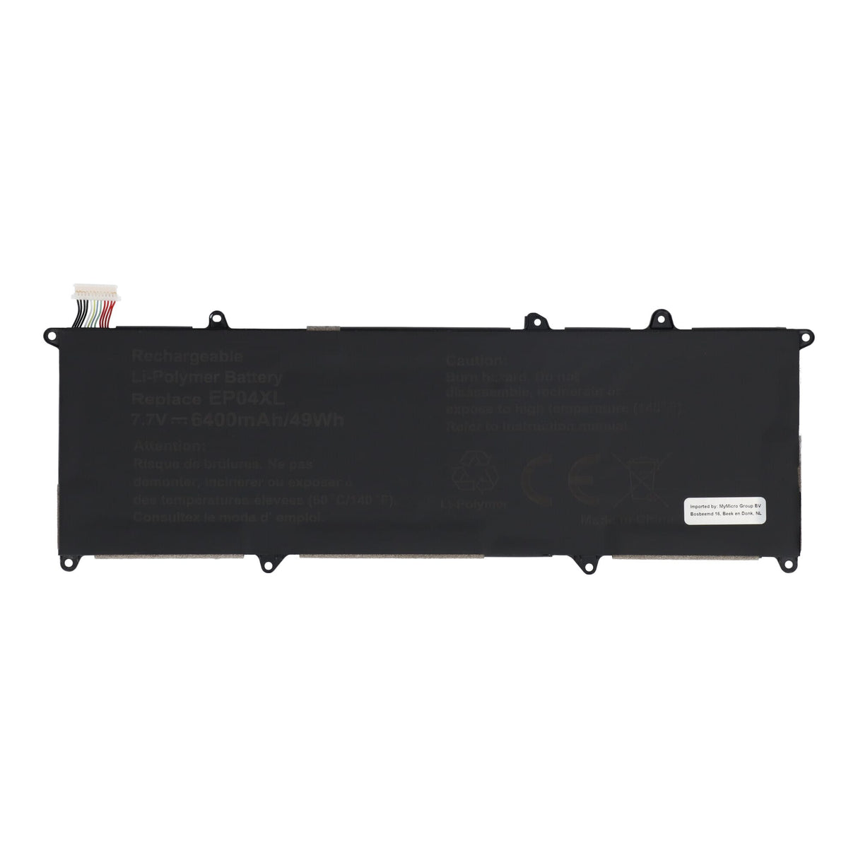 Replacement laptop accu 6400 mah