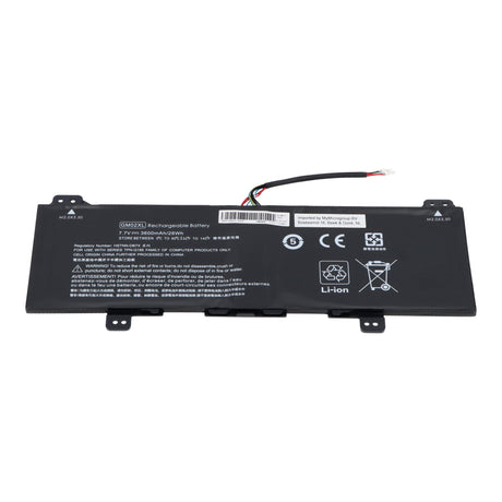 Replacement laptop accu 3600 mah