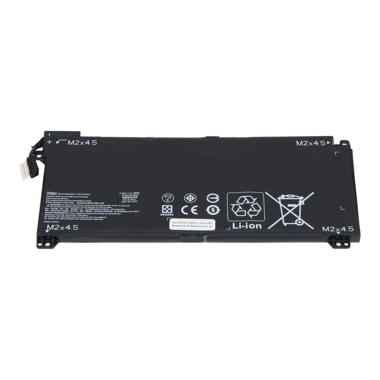 Ersatz -Laptop -Akku 5600mah