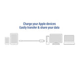 Act usb a naar lightning laad- en datakabel 2m mfi certified