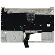 Ty hp laptop toetsenbord qwer us + top cover - zilver