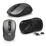 Act draadloze set met toetsenbord en muis (qwerty us layout)