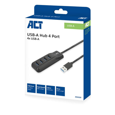 Usb-a hub 3.0, 4 port usb-a