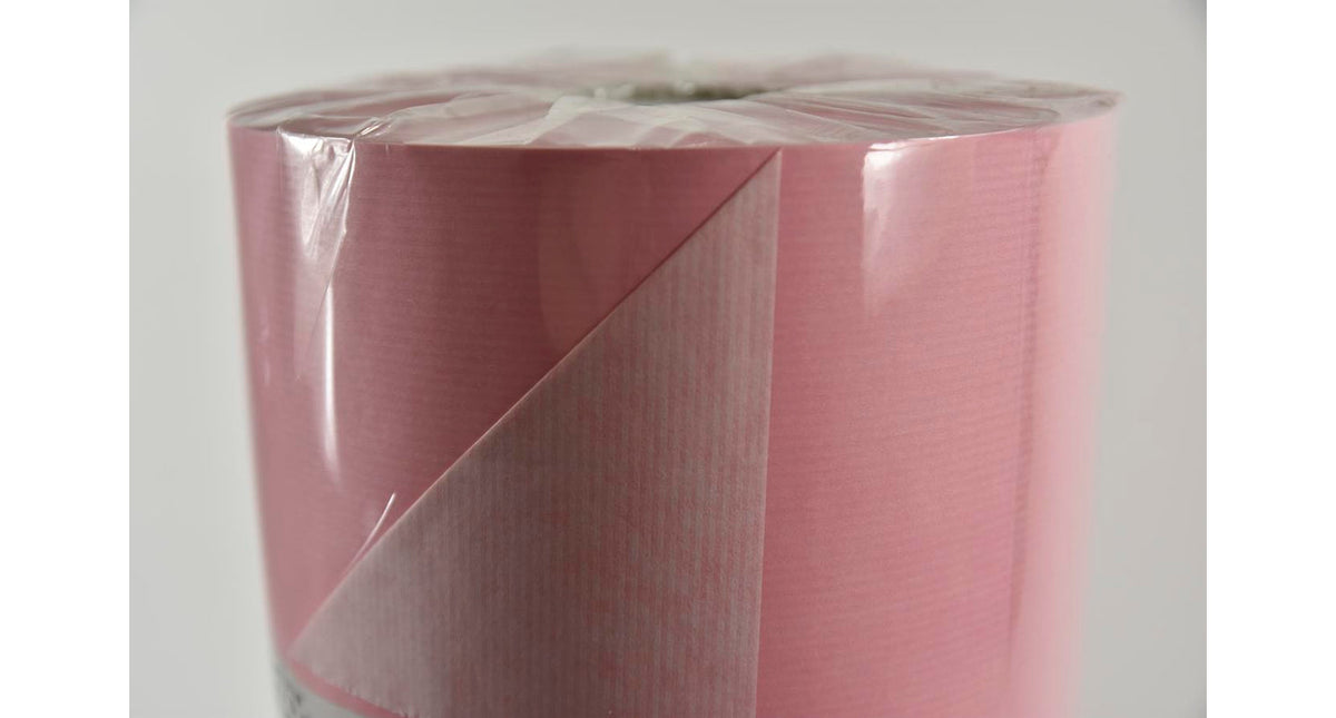 Pakpapier lichtroze 6 kg natuur witkraft 30 cm 50gr