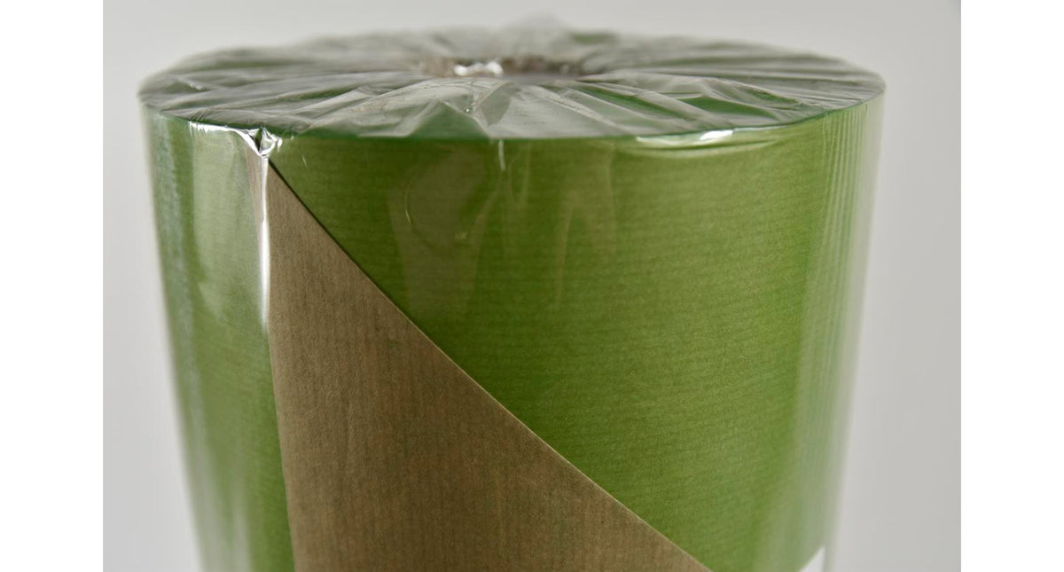 Pakpapier appelgroen 12 kg natuur bruinkraft 60 cm 50gr