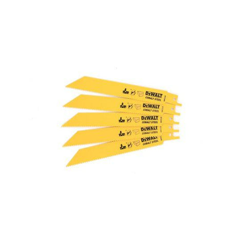 Dewalt zeilzaagbladen 152x2,5mm s922vf universeel 5szt