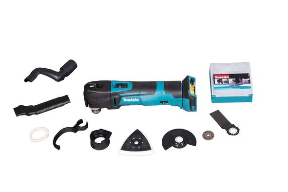 Makita multifunctioneel gereedschap 18v dtm51zx1 +acc