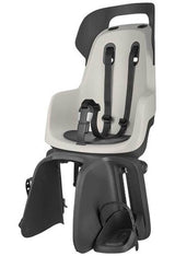kinderzitje achter Bobike Maxi Go dragerbevestiging creme