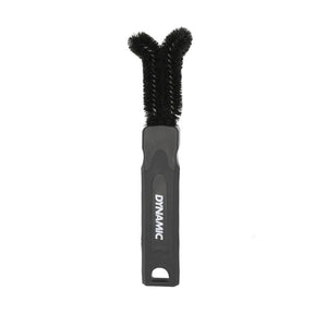 Dynamic two prong brush