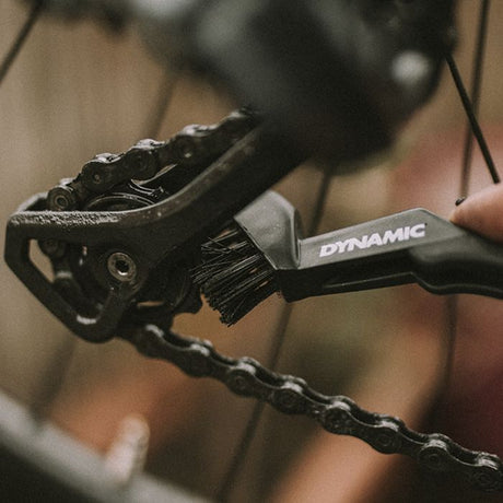 Dynamic drivetrain detailing brush - kleine borstel voor reinigen aandrijflijn (fietsketting) fiets - schoonmaakborstel - detailborstel