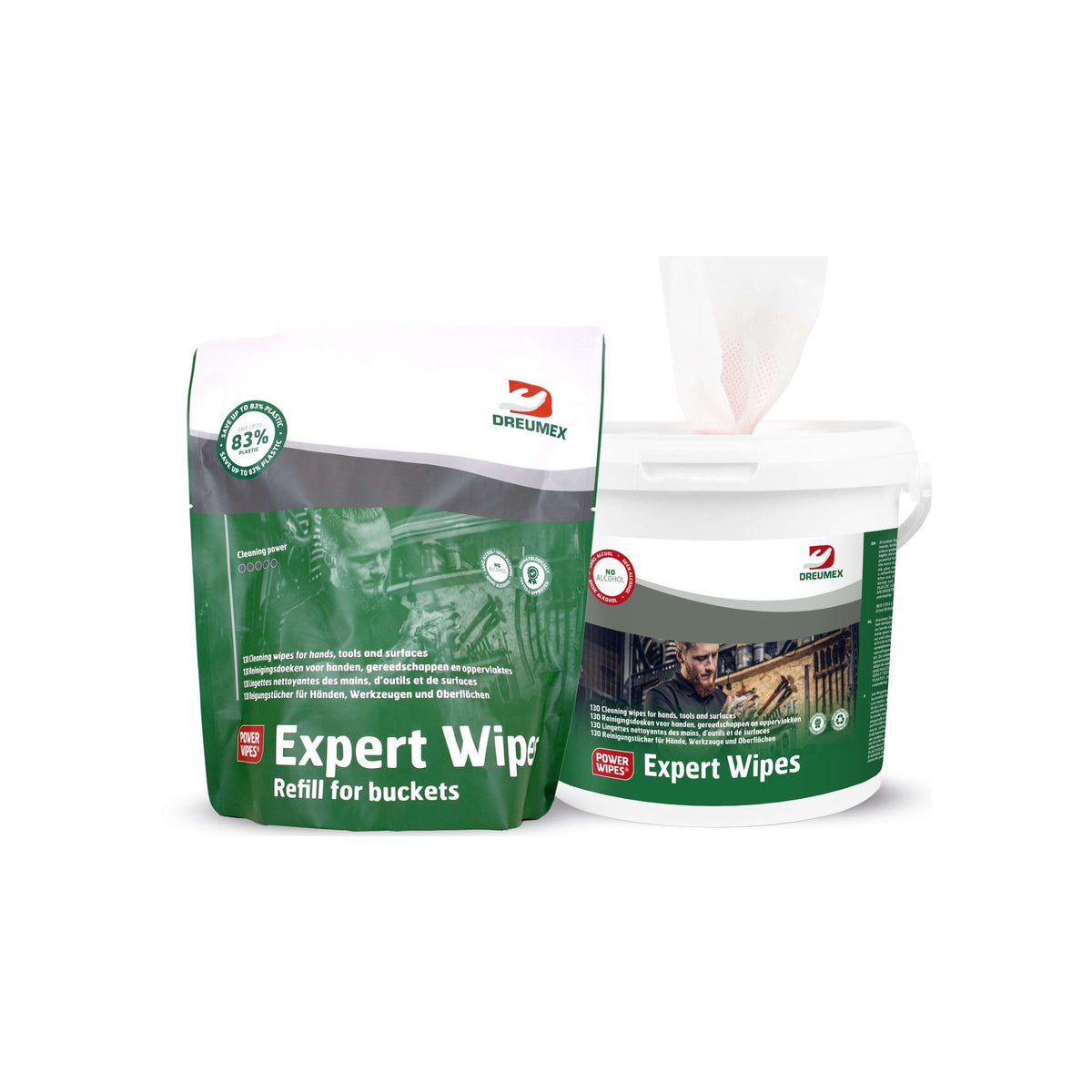 Dreumex wipes expert refill