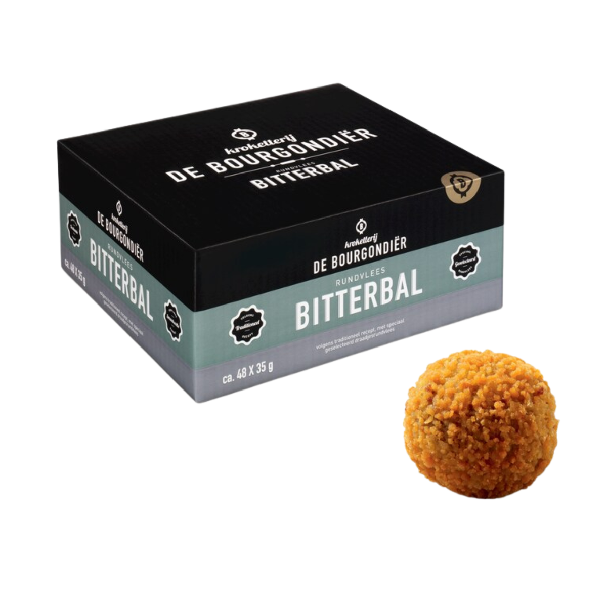 De bourgondier rundvleesbitterballen (48x 35 gr)