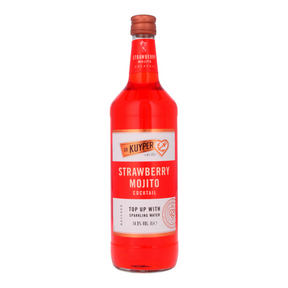 De kuyper strawberry mojito cocktail (1 liter)
