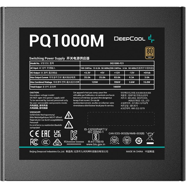 DeepCool PQ1000M