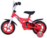 Bicycle per bambini Disney Cars - Boys - 10 pollici - Red - Trapper