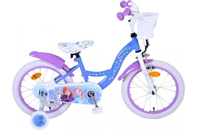 Disney Frozen II 16 pulgadas 29 cm Girls Knap freno azul morado