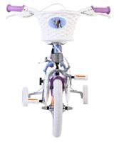 Disney die eiskönigin disney frozen 2 kinderfiets - meisjes - 12 inch - blauw paars - twee handremmen